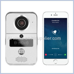 Wifi Doorbell Video Door Phone With APP Control RFID Card Unlock Function