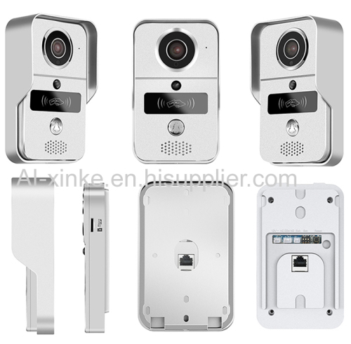 WiFi Video Door Phone Camera Doorbell Intercom System Support Unlock Doorlock