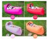 Inflatable Lounger sofa chair Lazy Hangout Couch Bed with sunshade