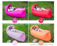 Inflatable Lounger sofa chair Lazy Hangout Couch Bed with sunshade