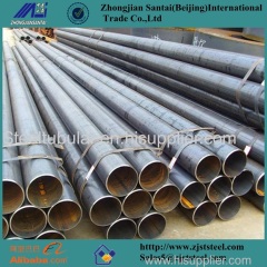 ERW schedule 40 black carbon steel pipe used for oil and gas pipeline