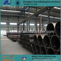 Q235 A106 raw material price Black Iron Steel Pipe for building material