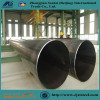 Erw carbon black round steel natural gas pipe