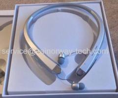Wholesale LG Tone HBS-910 Infinim Bluetooth Wireless Stereo Earphone Headset Silver Harman Kardon Sound With Microphone
