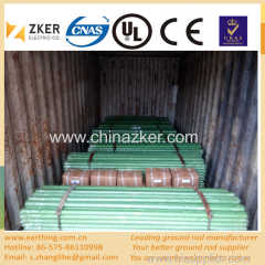 two ends uncoated copper clad steel rod