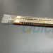 Gold coating infrared heater tube