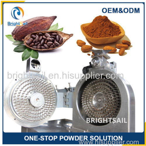 Cocoa powder cocoa bean pin mill