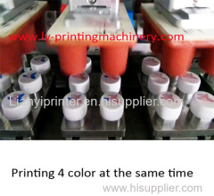 4 color cap pad printer with all fully automatic