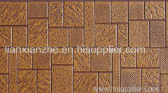 Metallic Embossed Decorative PU Sandwich Wall Panel