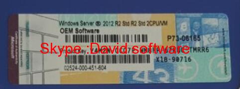 wholesale microsoft server 2012 R2 standard oem coa key label online activation