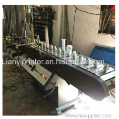 Flame treatment machine for PP PE bottle cup tube