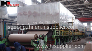 1880/150-80TPD Cylinder Mould Coated Duplex Board Automatic Paper Machine