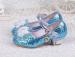 Children bowtie beading velcro shoes