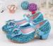 Low heel lovely girls velcro sandals