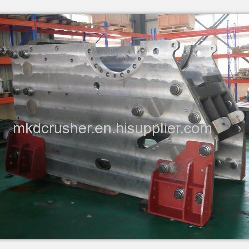 Surface installation rock jaw crusher