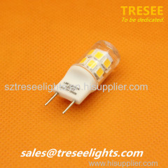 SMD2835 LED G8 Lamp Bulb 2W Ceramic Body CE UL San'an Chipset