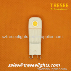 Capsule LED G9 Bulb COB Chip 4W CE Standard Epistar Chipset Pure PC Body