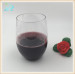 4 oz PET plastic wine glasses