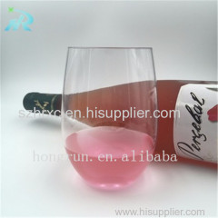 8 oz hot sale high quality wine glasses plastic