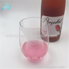 8 oz hot sale high quality wine glasses plastic