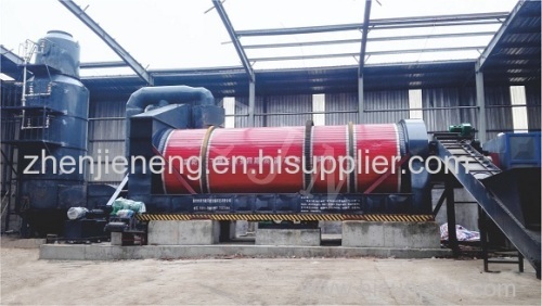 Rotary drum dryer for various sludge drying project