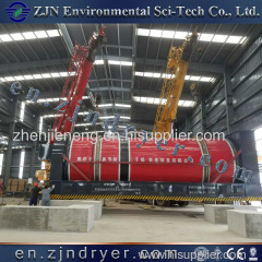 High capacity multi sludge dryer with triple pass multi loop technology for sale