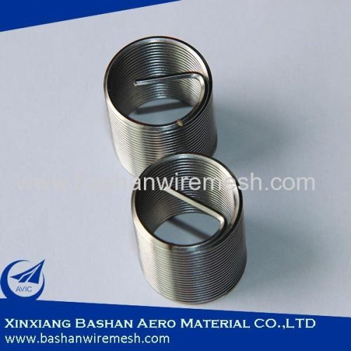 China stainless steel screw thread coils insert