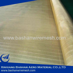 China steel mesh manufacturers Brass Wire Mesh