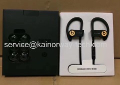 New Powerbeats3 Wireless Sports Bluetooth Earphones by Beats by Dr.Dre Trophy Gold Special Edition With RemoteTalk