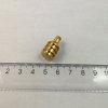 Lathe nut brass nut part