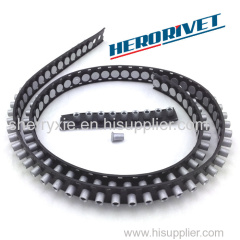 Self-piercing rivets semitubular shapes Self-piercing rivets fasteners