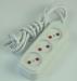 high quality european style 4 way electrical extension power strip
