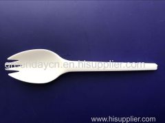 biodegradable and compostable PLA cutlery knife fork spoon