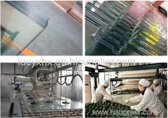 the CE SGCC GICC certification of the milkly white laminated glass