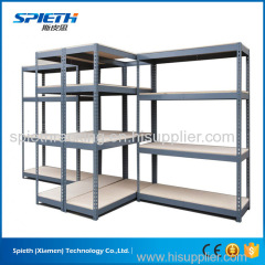 Garage shelving 5 tier boltless storage racking shelves unit