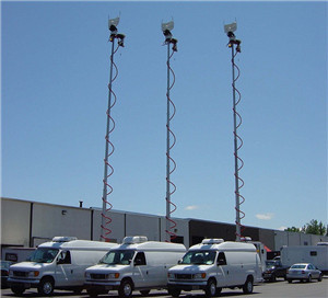 Telescopic Mast Systems for Broadcasting Vans