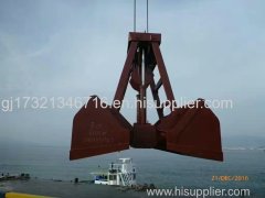 electric hydraulic remote control grab bucket for bulk