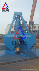 electric hydraulic remote control grab bucket for bulk