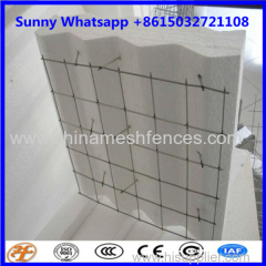 Galvanized wire mesh sandwich EPS wall 3d welded mesh panel