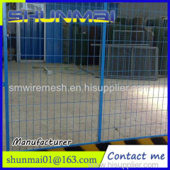 foundation pit mesh fence spraying coating wire mesh fence panel fence