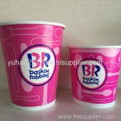 3.5oz Ice Cream Cup with Clear Lid