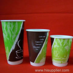 Hot selling Hot Double Wall Paper Coffee Cup with available size