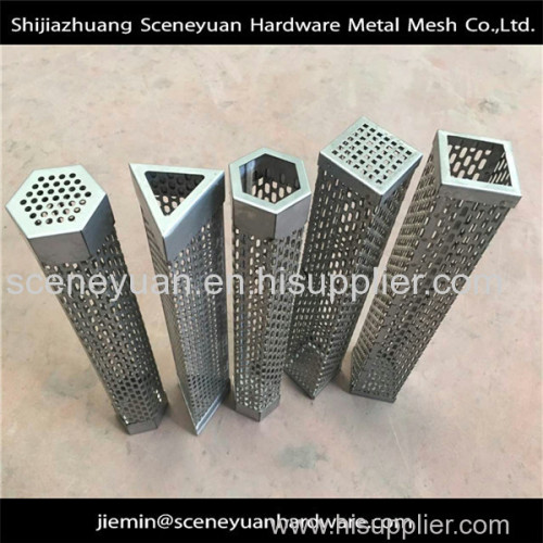 stainless steel perforated smoker tube