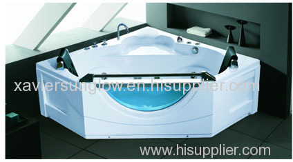 cornor acrylic massage bathtub