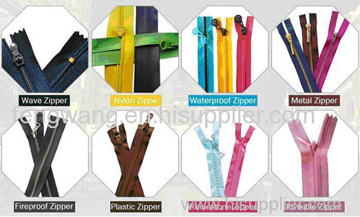 Characteristics and selection of different material zipper