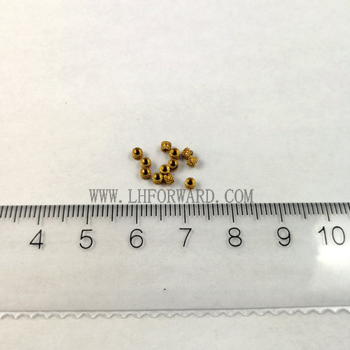 Lathe nut brass nut part