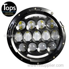 High Low Beam DRL Led Headlight 7 Inch 78W For Wrangler Jk Hummer