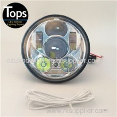 3RD 5.75 Inch Harley Headlight