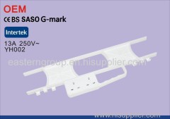 SASO Standard 2 Gang Power Strip 1.5m with hangtag packaging