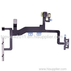 100% original supplier Replacement Power Volume Button Flex cable for 6s